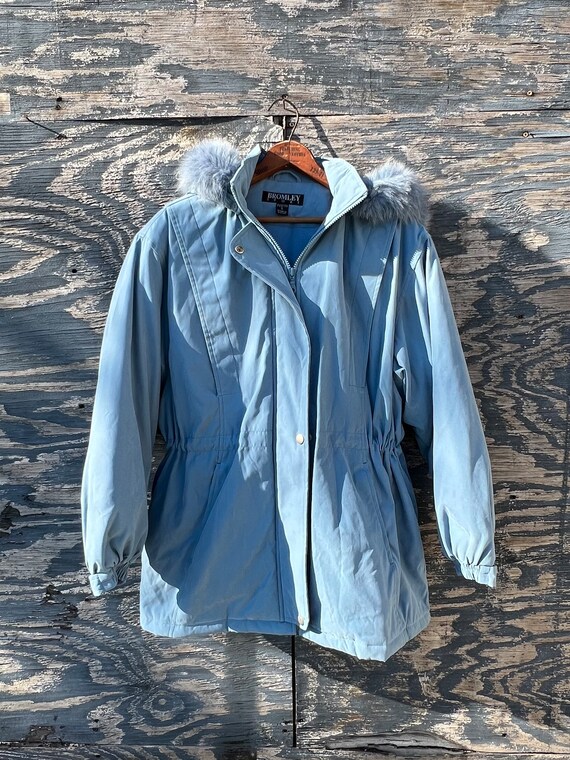 vintage hooded parka coat Gem
