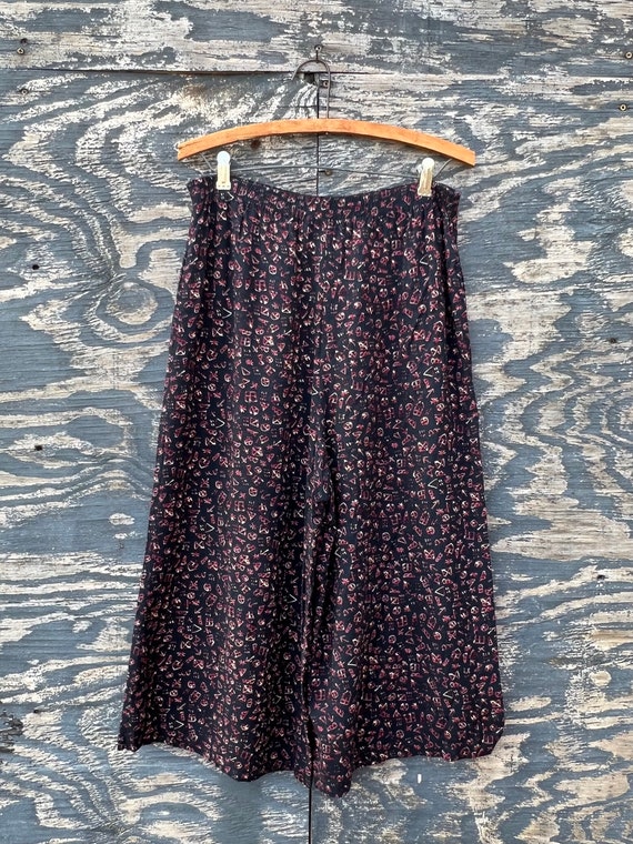 Vintage wide leg capris - Gem