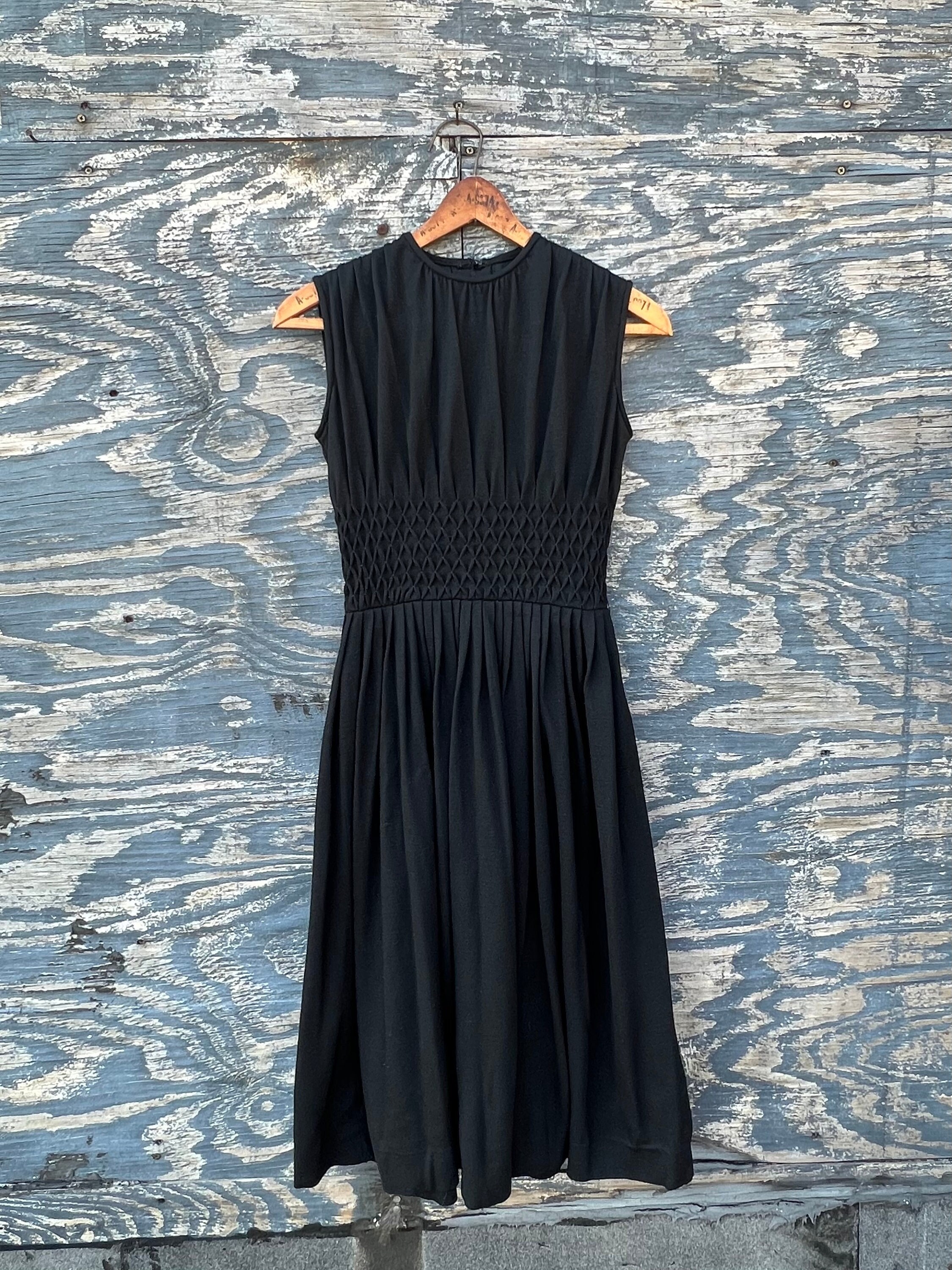 Pleated Wool Dress - Etsy