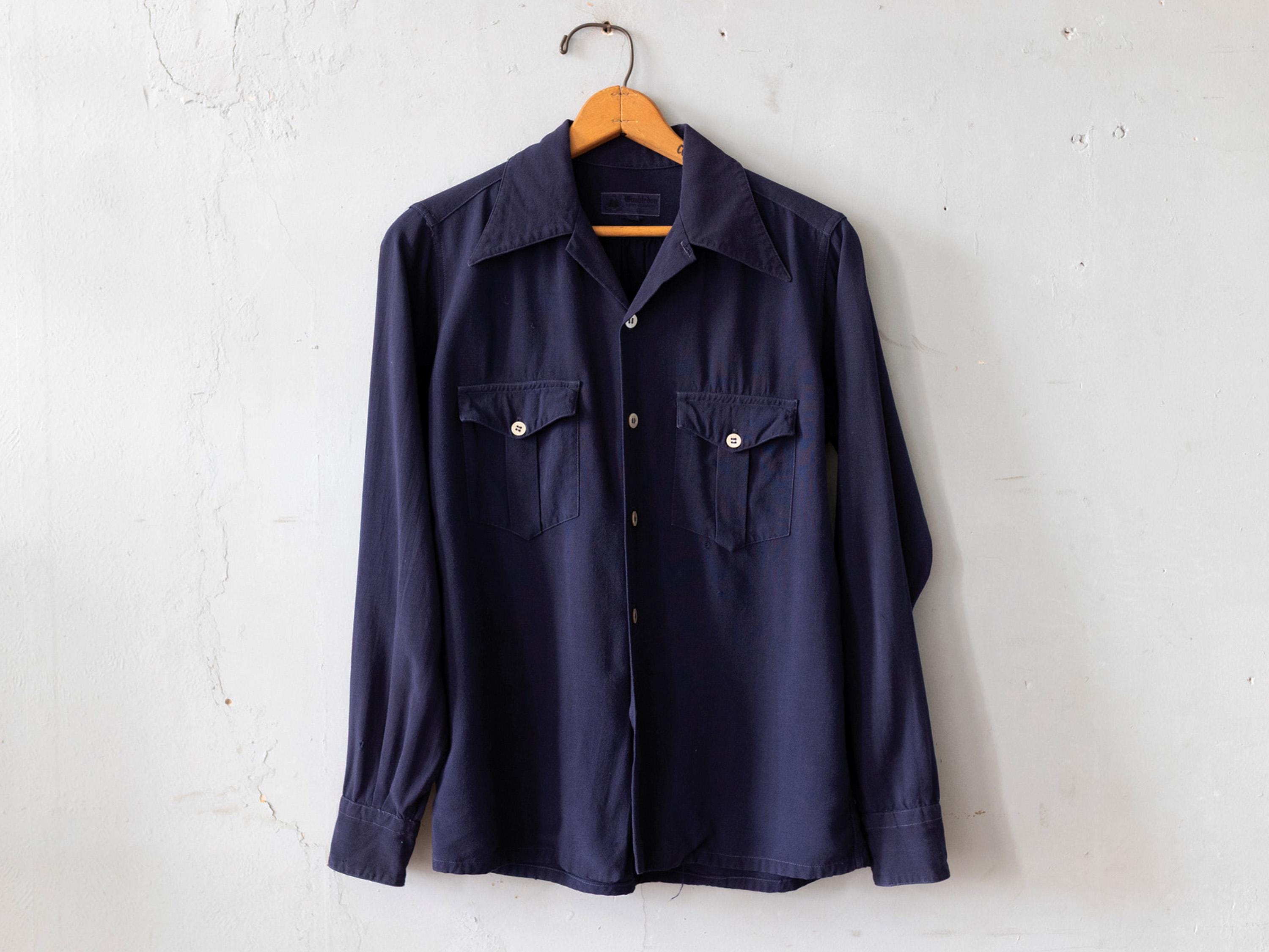 Vintage Rayon Shirt - Etsy