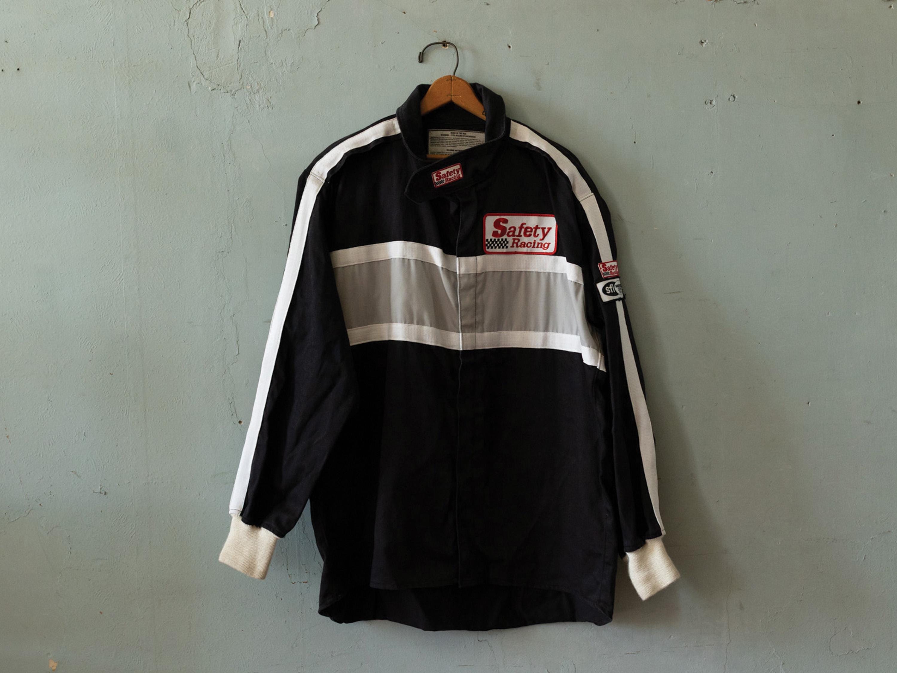 90s Vintage Simpson Sfi Safety Racing Fire Proof Zip Front Racing