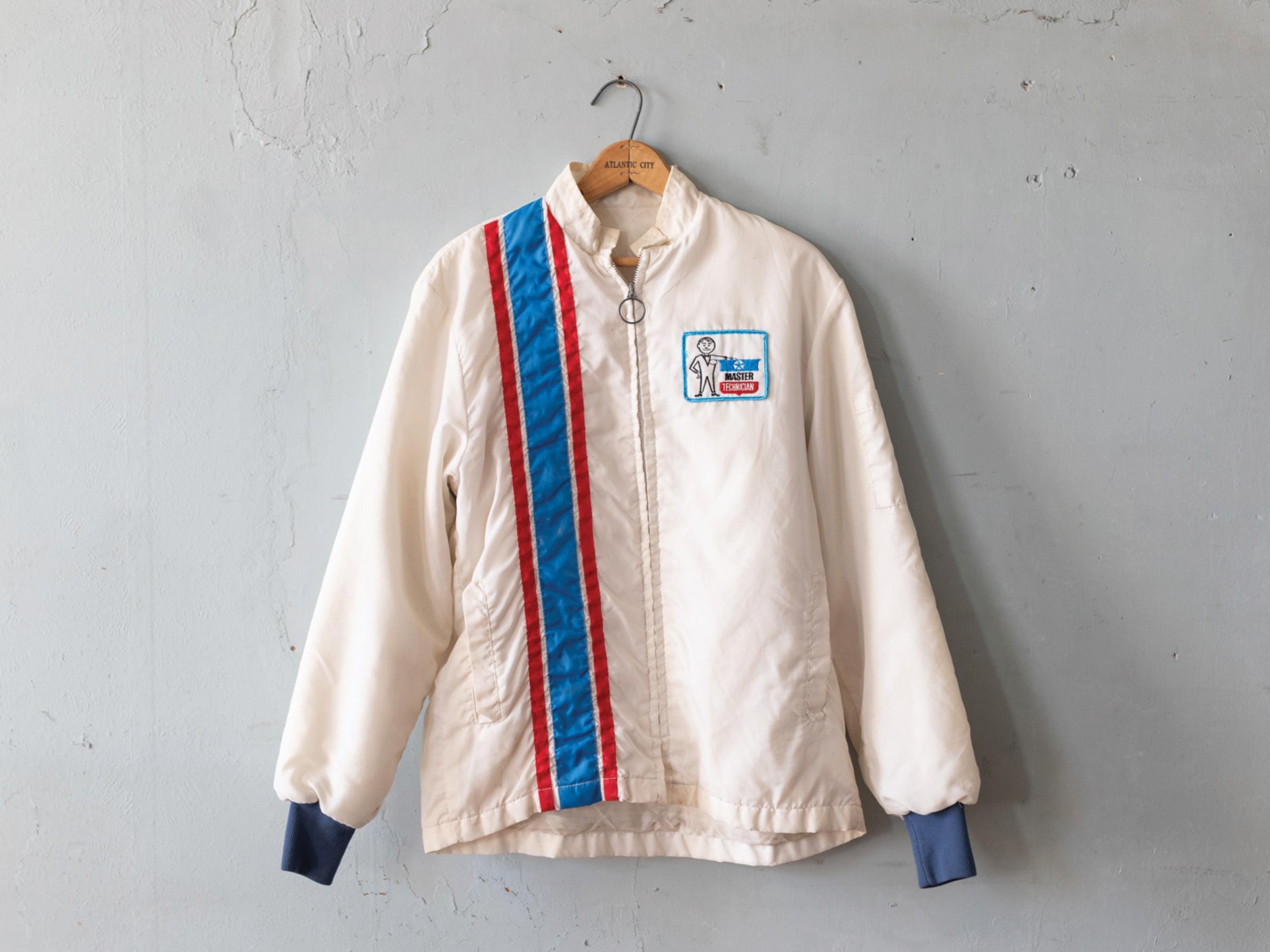 70s American Jac Racing Jacket ジップアップ 希少 American Jac