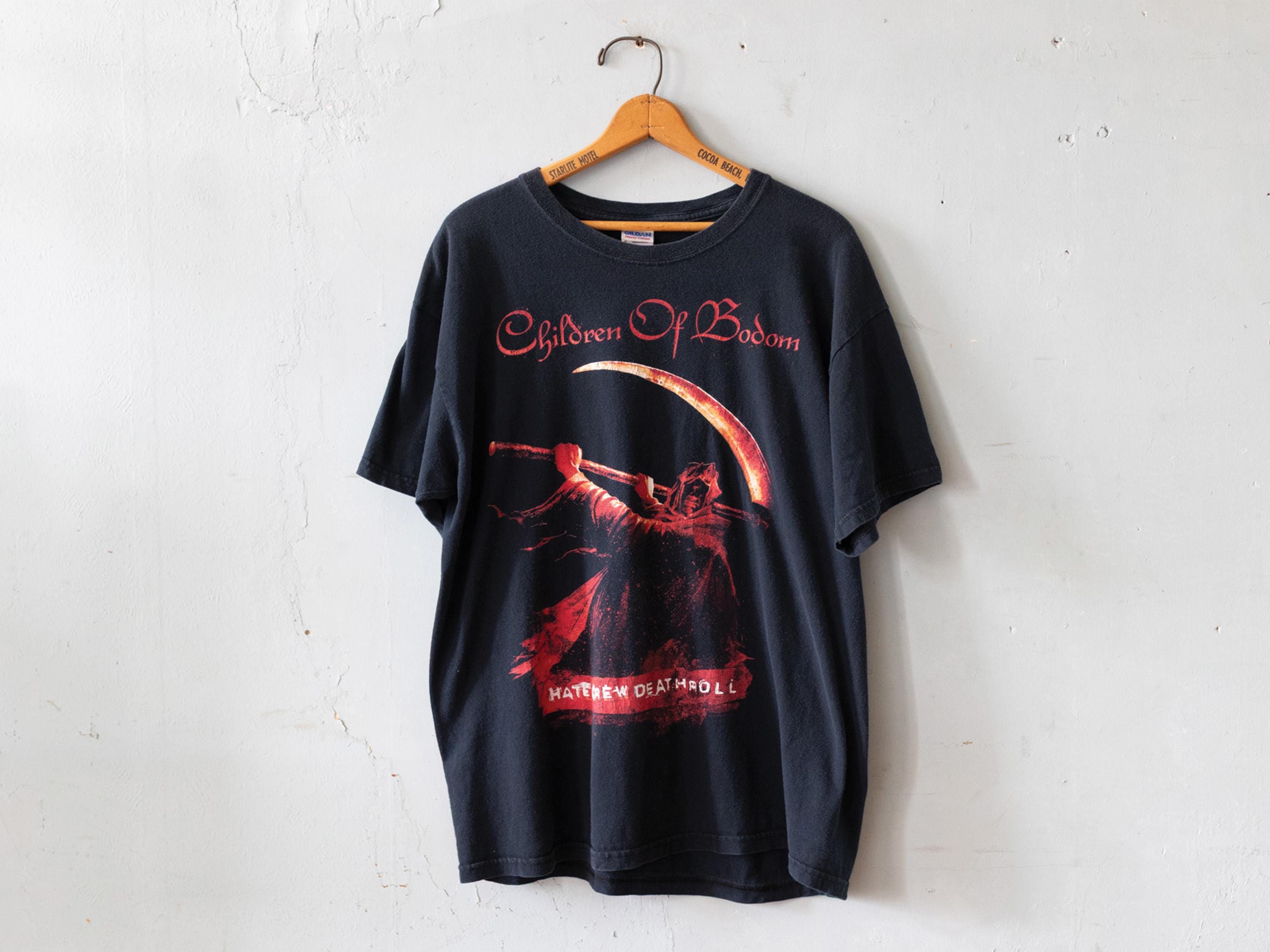 Children Of Bodom Tシャツ COBHC ヘイトクルー 赤黒 Cobhc - Etsy 日本