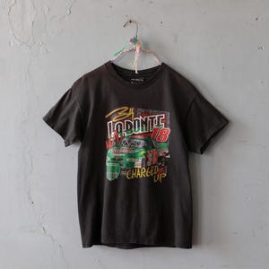 00s vintage Bobby Labonte #18 graphic print nascar racing t-shirt - Chase Authentics
