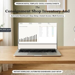 Plateforme de gestion des stocks et de partage des paiements pour les boutiques de dépôt-vente - compatible avec Excel et Google Sheets