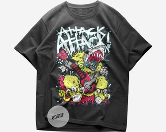 Attack Attack Band Unisex Heavy Cotton Tee