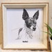 see more listings in the Small framed pet drawing section