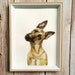 see more listings in the Watercolor pet portrait section