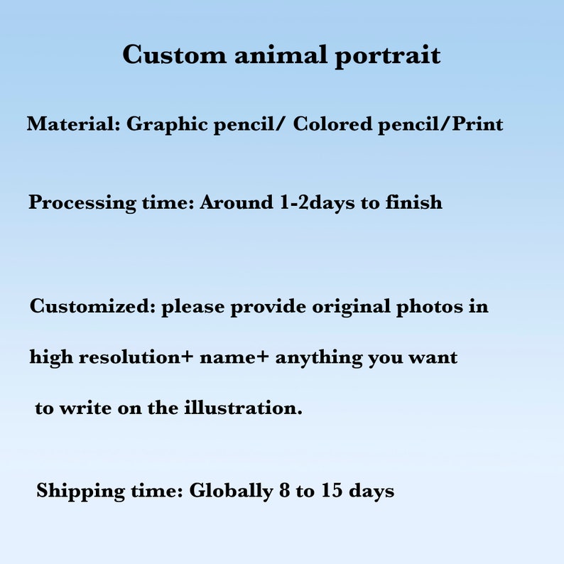 Custom Dog Portrait from Photo, Hand Drawn Pet Illustration, Art Commission, Personalized Memorial Gift for Dog Lover image 10