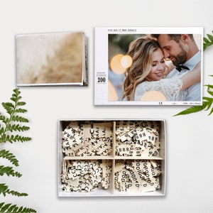 Personalized Puzzle, Custom Puzzle with Name, Photo Puzzle, Jigsaw Puzzle 120-1000 PCS, Personalized Birthday, Wedding, Christmas Gift image 5