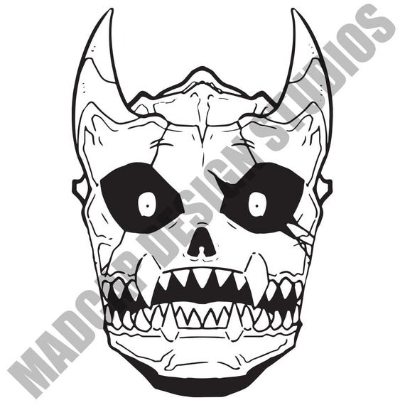Kaiju No. 8 INSPIRED Artwork - 8's Face Graphic - SVG/PNG