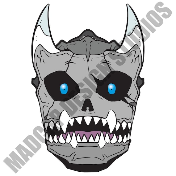 Kaiju No. 8 INSPIRED Artwork - 8's Face Graphic - SVG/PNG