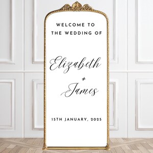Wedding Welcome Sign Vinyl Decal , Welcome to Our Wedding Sign Decal, Custom Wedding Reception Decor, Wedding Decoration, Wedding Stickers