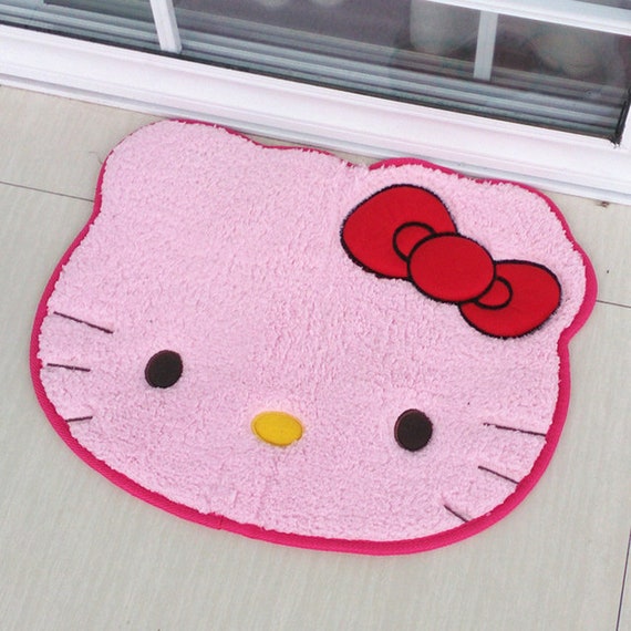 Cute Kawaii Hello Kitty Floormat Cartoon Y2k Sanrio - Etsy