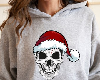 Skull Santa Sweater - Etsy