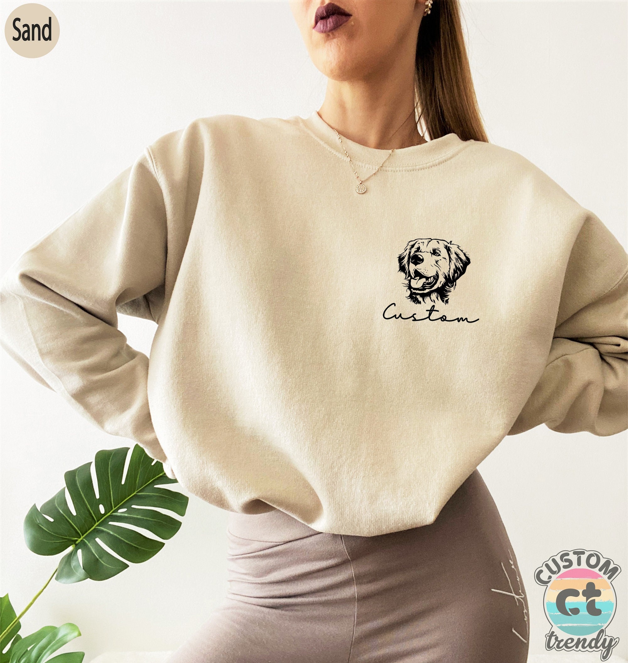 Golden Retriever Dog Hoodie Etsy