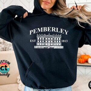 Pemberley Sweatshirt Pride and Prejudice Sweatshirt Literary - Etsy