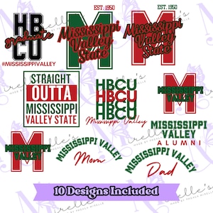 Mississippi Valley State PNG Bundle, HBCU Collection, Black History, Instant Download, Bundle Shirt Designs, Png Bundle, Hbcu Pride