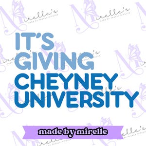 It&#39;s Giving Cheyney University PNG, HBCU Pride,Instant Download, HBCU Collection, College designs, Hbcu Svg, Print and cut, College Png