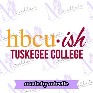 Hbcu-ish Tuskegee College PNG, College Artwork, Instant Download, HBCU Pride, Hbcu collection, Hbcu svg, Print and cut, Cricut files