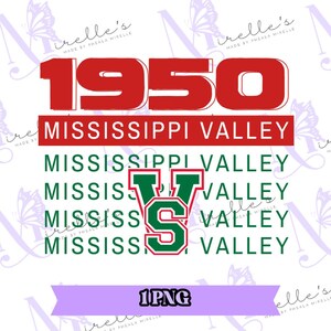 Mississippi Valley 1950, College PNG, College Artwork, Instant Download, HBCU Pride, Hbcu svg, Cricut files, Cut Files, Silhouette cut files