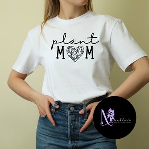 Planta Mamá SVG, Amante de las Plantas PNG, Descarga Instantánea, Camiseta de Mamá Planta, Camisa de Mamá Planta, Mamá Planta Divertida Png, Linda Camiseta Mamá Planta