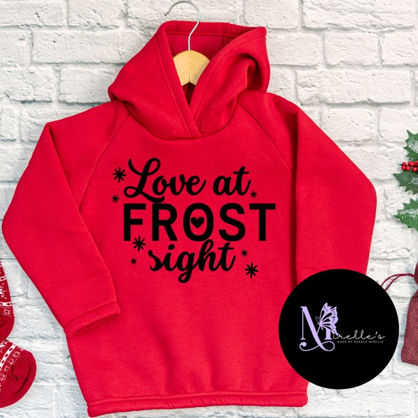 Love At First Sight SVG, Christmas PNG, Cute Winter Design PNG, Winter Frost Png, Cut File Cricut, Instant Download