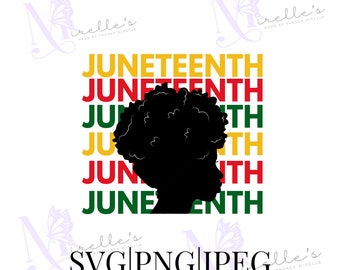 Juneteenth Afro SVG, Juneteenth SVG, Black History JPEG, Instant Download, Black queen, Juneteenth Shirt, Afro girl shirt, Juneteenth png