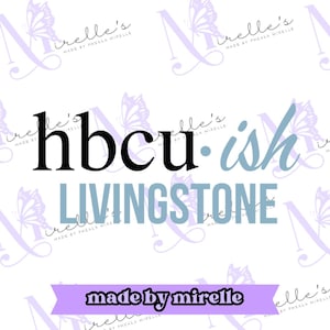 Hbcu-ish Livingstone College PNG, College Artwork, Instant Download, HBCU Pride, Hbcu collection, Hbcu svg, Print and cut, Cricut files