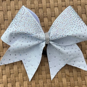 Rhinestone Cheer/dance Competition Bling Bow-multiple Colors - Etsy