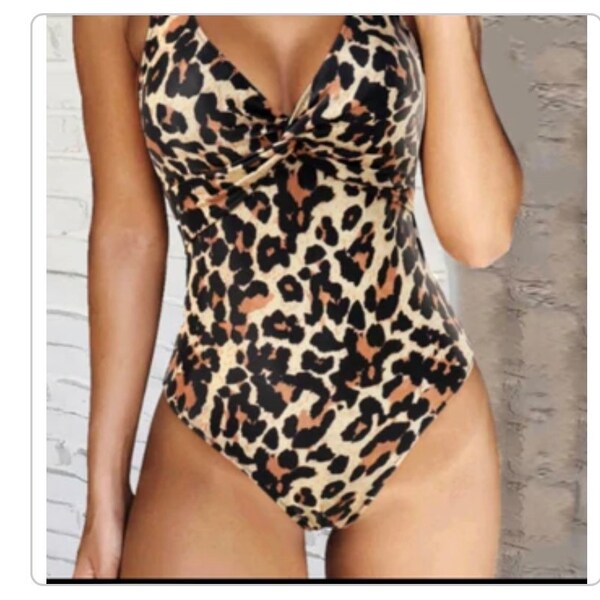 Woman one pieces suimsuits pushup bathing suits V neck