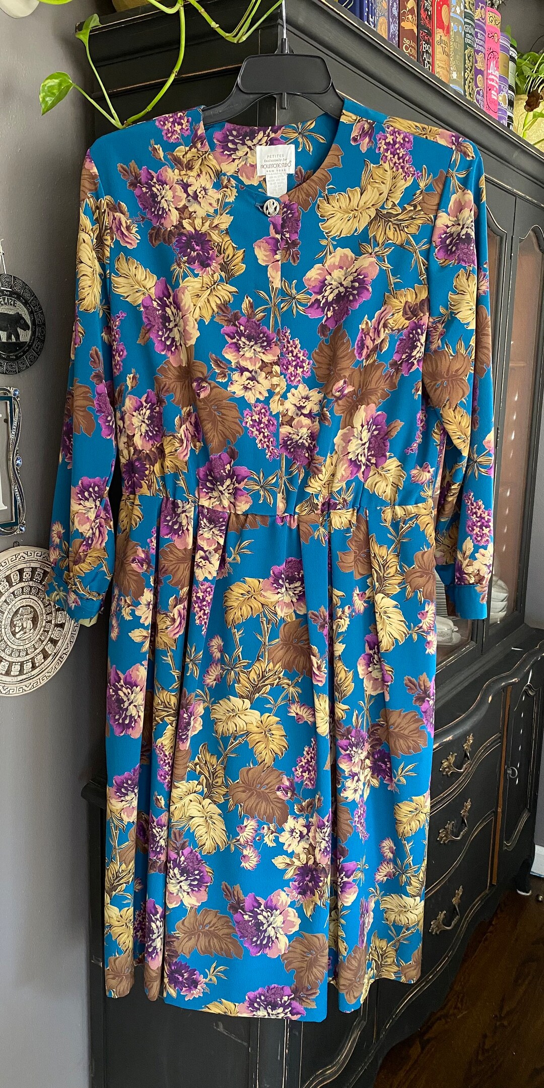 Plus Size Vintage Brownstone Studio Dress Size 18 Etsy