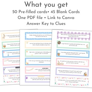 Easter Egg Scavenger Hunt Clues | Printable Treasure Hunt for Kids | Indoor and Outdoor Scavenger Hunt | Easter Games for Kids image 10