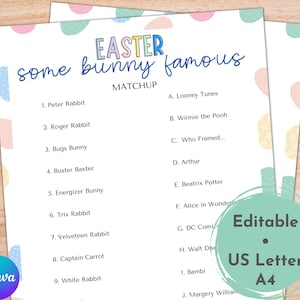 Easter Some Bunny Famous Party Game | Family Game Night | Easter Activities for Kids Adults | Easter Party Games