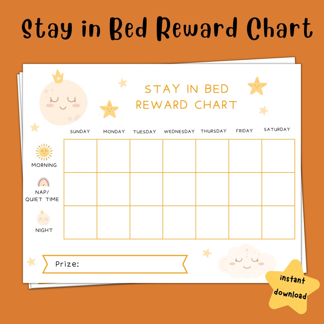 stay-in-bed-reward-chart-night-time-reward-chart-toddler-reward-chart-bedtime-nap-time-reward-chart-etsy for Free Printable Sleep Reward Chart Printable Stay in Bed Reward Chart | Night Time Reward Chart | Toddler Reward Chart | Bedtime Nap Time Reward Chart - Etsy for Free Printable Sleep Reward Chart Printable