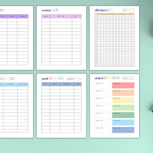 Homeschool Planner Printable, Homeschool Curriculum, Homeschool Student ...