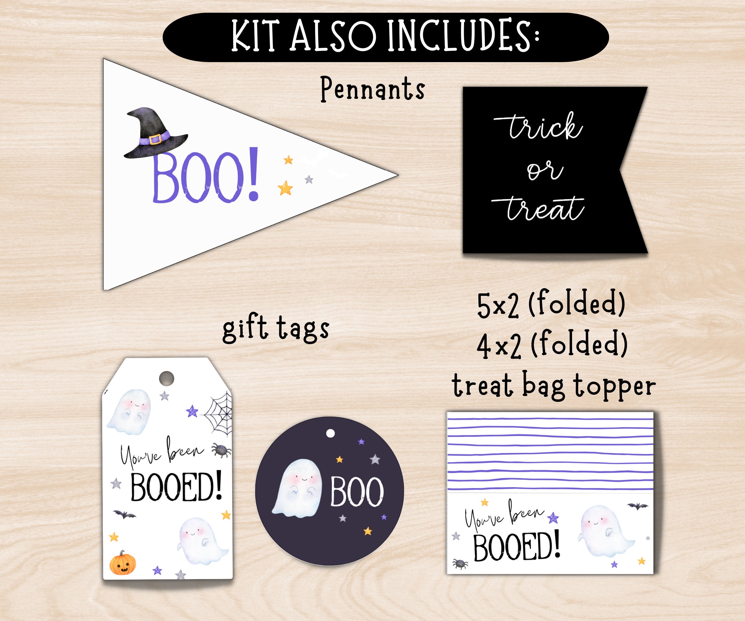You've Been Booed Printable Halloween Neighborhood - Etsy