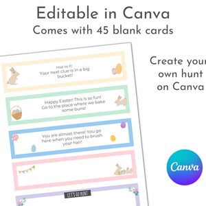 Easter Egg Scavenger Hunt Clues | Printable Treasure Hunt for Kids | Indoor and Outdoor Scavenger Hunt | Easter Games for Kids image 8