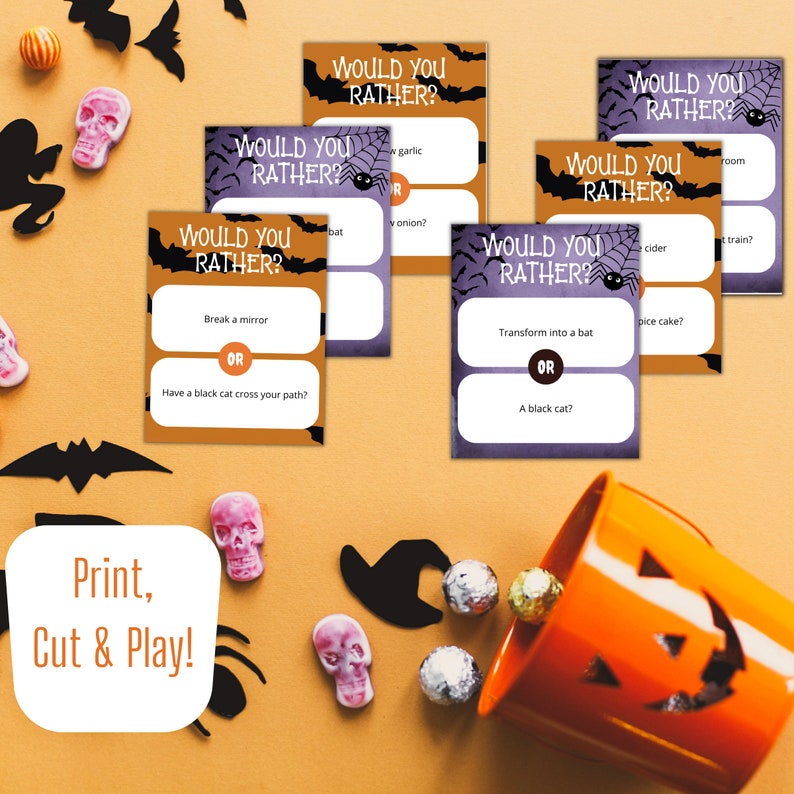 Halloween Office Games Free Printable