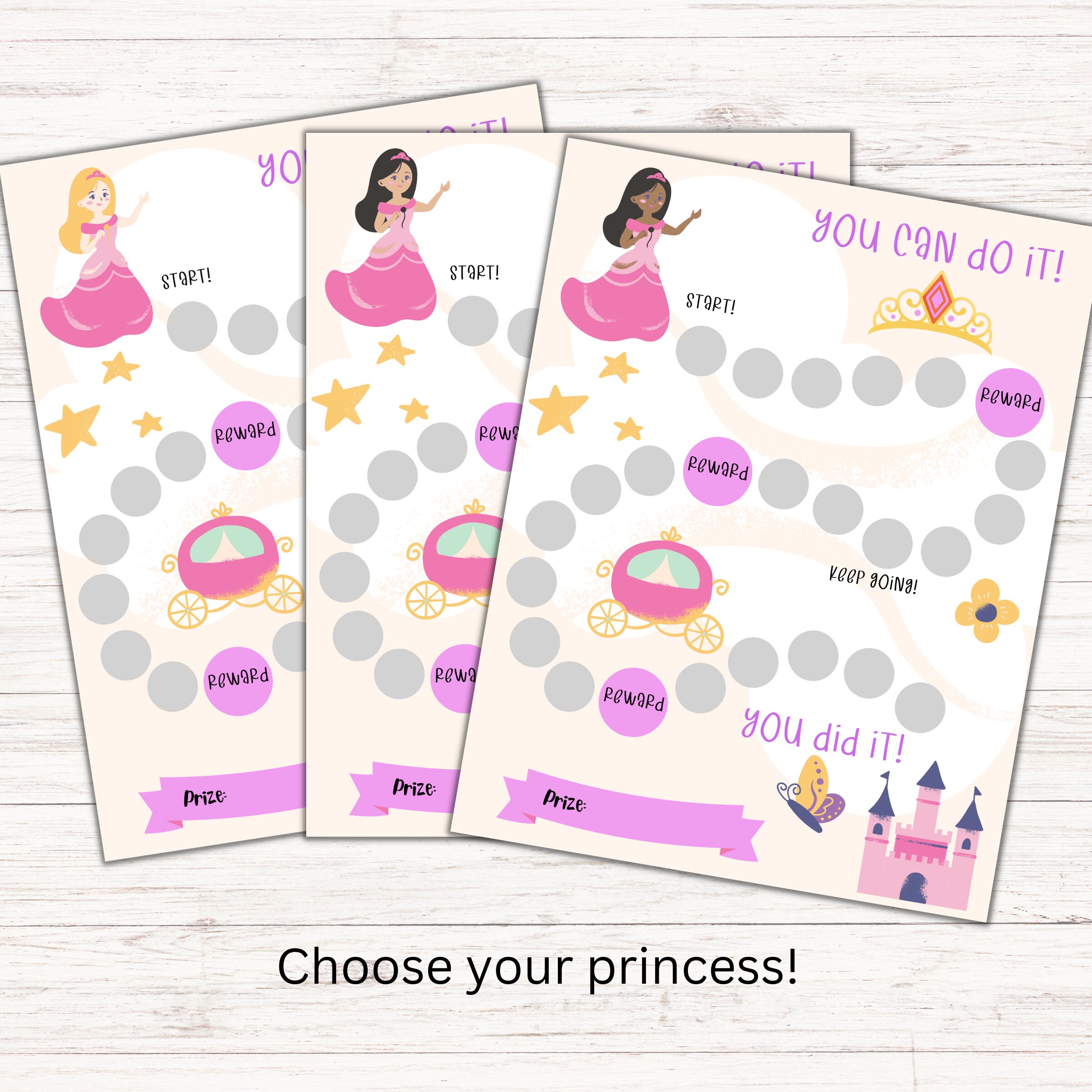 Reward Chart for Kids Potty Training Chart Kids Chore Chart Behavior ...