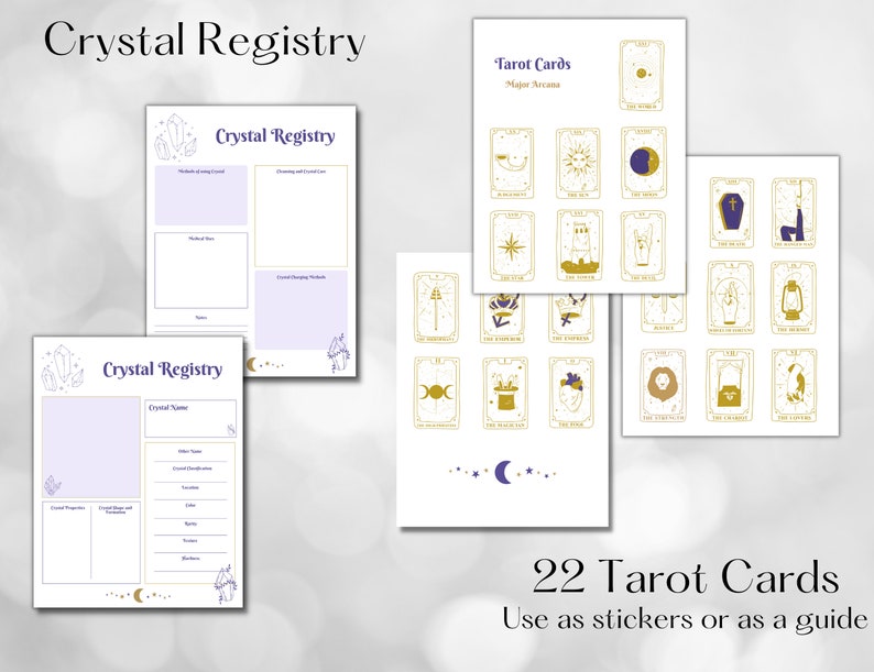 Modern Witch Planner Printable Bundle 2023 Witch Planner Etsy