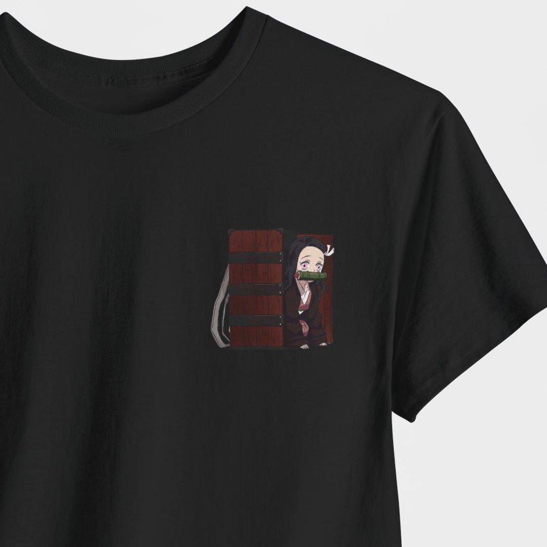 Anime Demon Slayer Nezuko & Shinobu 3D Printed T-Shirt | Unisex Short Sleeve Tee