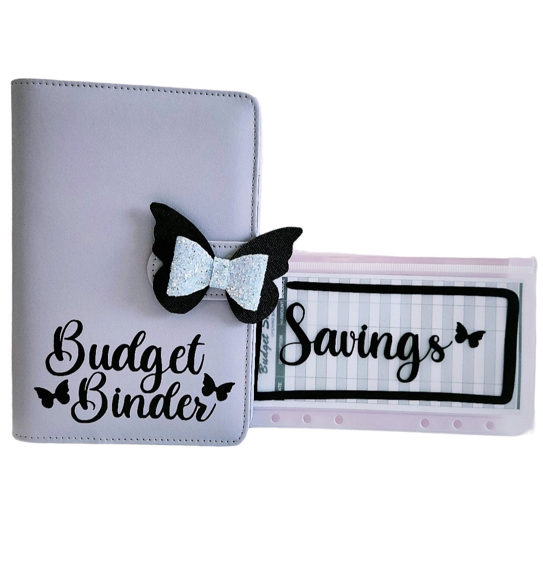 Budget Binder With Zipper Cash Envelopes A6 Budget Binder Etsy