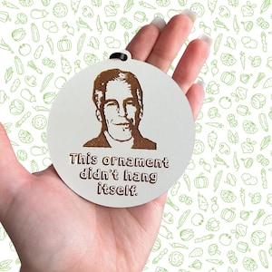 This Ornament Didn&#39;t Hang Itself, 2022 Ornament, Sarcastic Christmas Ornament, Funny Christmas Ornaments, Funny Christmas Gift