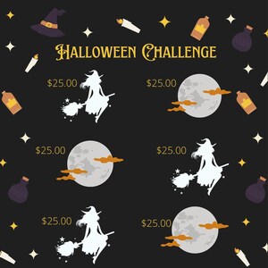 Halloween Savings Challenge