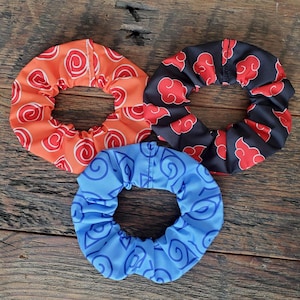 Ninja Anime-Set of 3 Scrunchies
