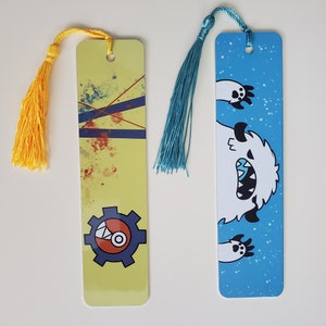 Skate Anime Reki and Langa Inspired Metal Bookmarks