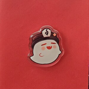 Boo Tao Inspired Acrylic Pin