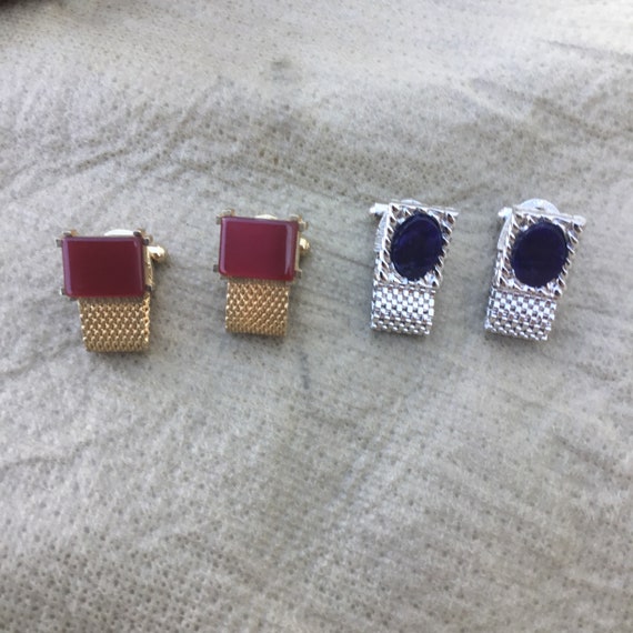 Two Pairs - Beautiful Vintage Swank Cuff Links