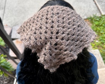 Crocheted Bandana